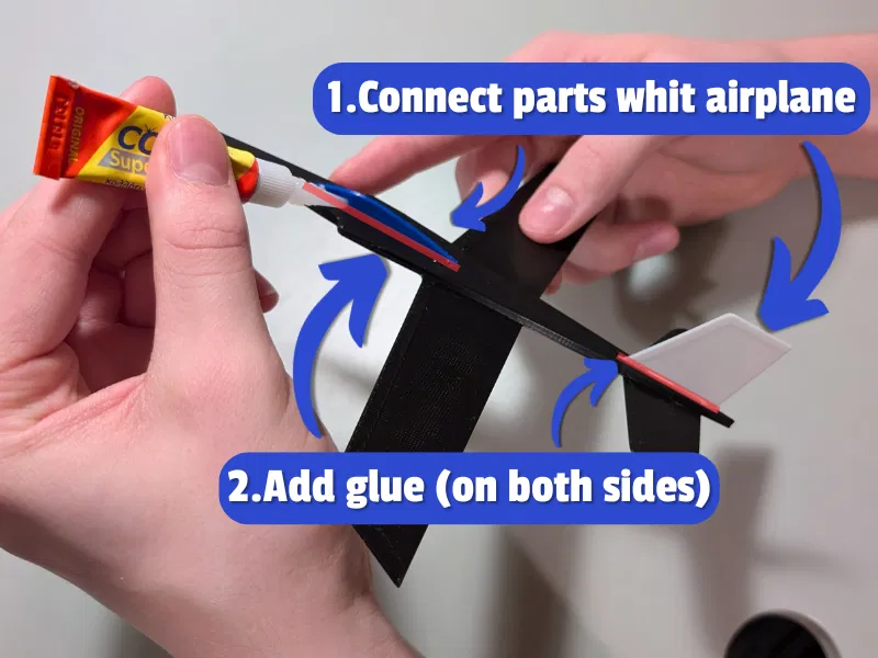 Mô hình máy bay dây thun Rubber band plane Vol.2 - Image 3