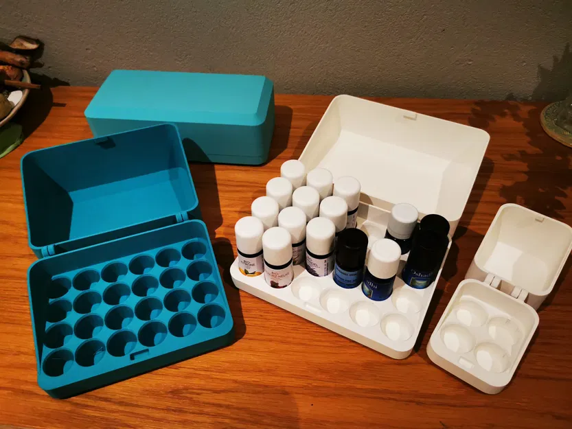 Hộp tùy chỉnh kích thước (Parametric Box) cho lọ và chai nhỏ - Image 1