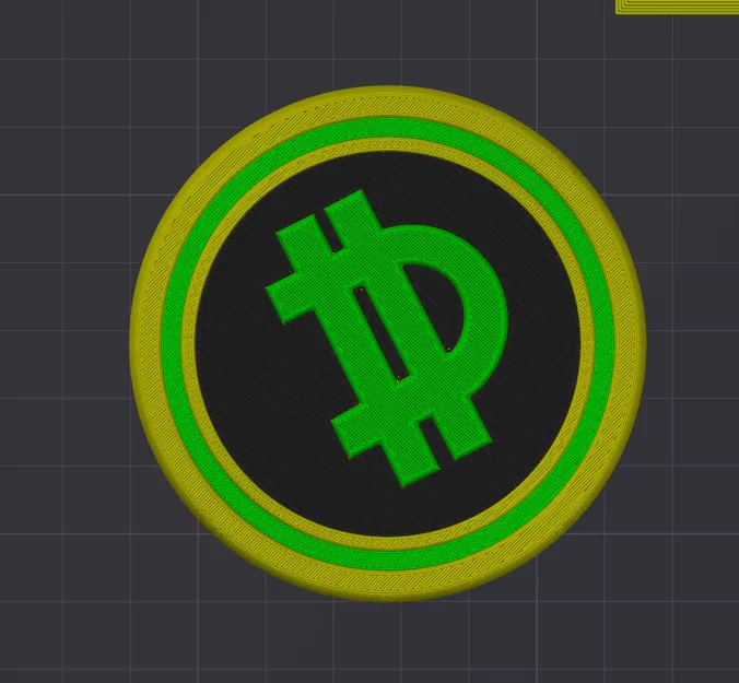 Mô hình huy hiệu Fortnite DillBit Medallion in 3D đẹp mắt - Image 1