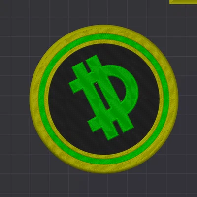 Mô hình huy hiệu Fortnite DillBit Medallion in 3D đẹp mắt