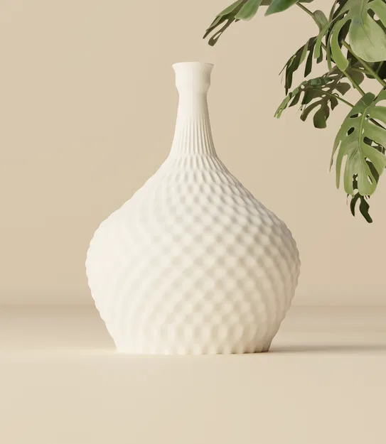 Mẫu bình hoa trang trí in 3D hiện đại - Thiết kế Vase Mode - Image 1