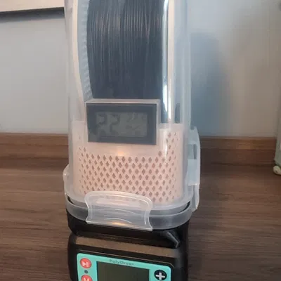 Adapter, Gioăng và Chân đế cho hộp đựng ngũ cốc làm máy sấy sợi in PolyDryer