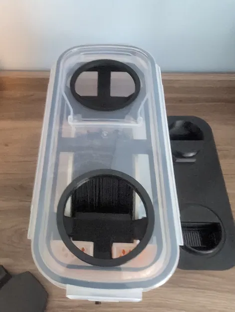 Adapter, Gioăng và Chân đế cho hộp đựng ngũ cốc làm máy sấy sợi in PolyDryer - Image 4