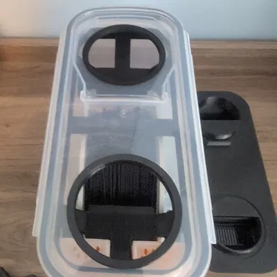 Adapter, Gioăng và Chân đế cho hộp đựng ngũ cốc làm máy sấy sợi in PolyDryer