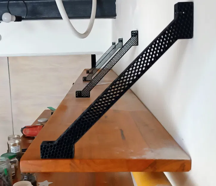 Bộ Giá Đỡ Kệ - Hỗ Trợ Chắc Chắn & Phong Cách (22-30 cm) - Hai Thiết Kế! - Image 1