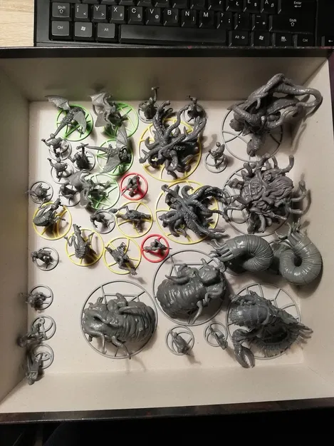 Bộ đế thay thế cho tất cả quái vật Mansions of Madness - Image 24