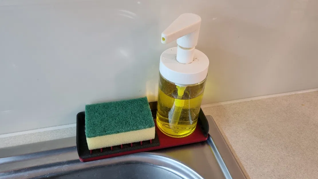 Khay đựng xà phòng và miếng rửa bát cho bồn rửa nhà bếp - Image 1