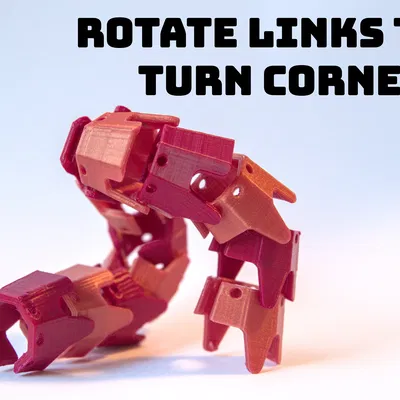 Xích dẫn cáp đa hướng in một lần duy nhất (Single Piece)