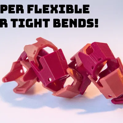 Xích dẫn cáp đa hướng in một lần duy nhất (Single Piece)