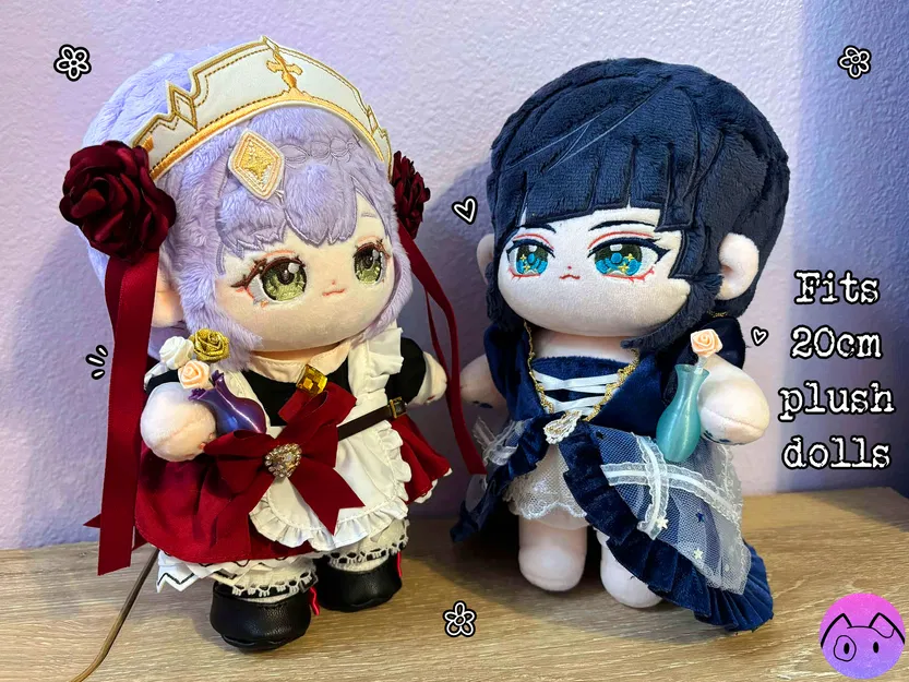 Miniature Vases - Vol. #1 (Bộ sưu tập 5 mẫu bình hoa mini) - Image 3