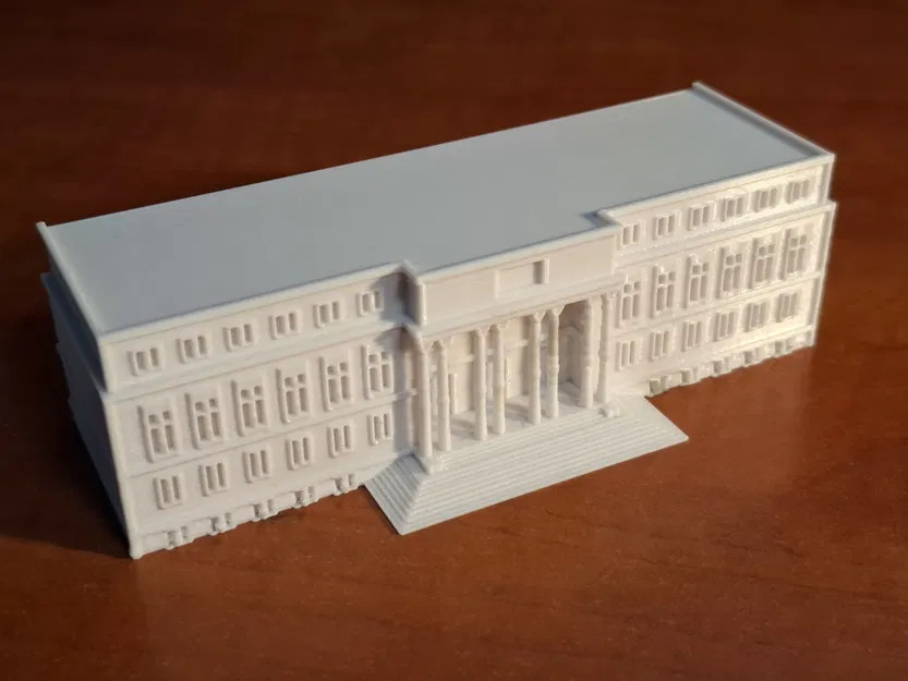 Mô hình tòa nhà trong phim Money Heist (La casa de papel) - Image 2