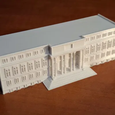 Mô hình tòa nhà trong phim Money Heist (La casa de papel)