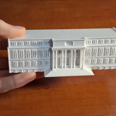 Mô hình tòa nhà trong phim Money Heist (La casa de papel)