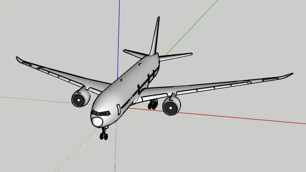 Mô hình máy bay 3D ấn tượng - Tệp STL chất lượng cao cho người mê hàng không - Image 1