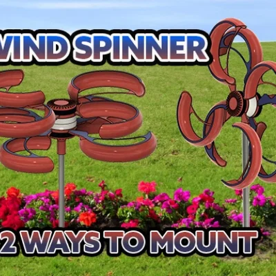 Wind Spinner - Chong chóng gió trang trí sân vườn