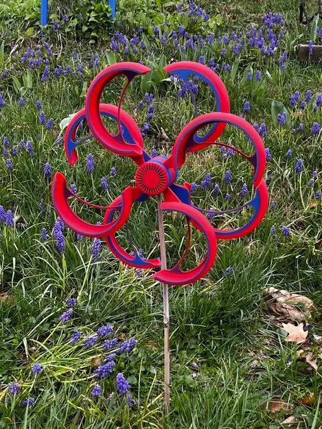 Wind Spinner - Chong chóng gió trang trí sân vườn - Image 3