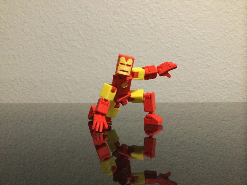 Mô hình in 3D Iron Man phong cách Mini 13 độc đáo - Image 1