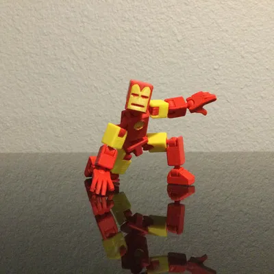 Mô hình in 3D Iron Man phong cách Mini 13 độc đáo