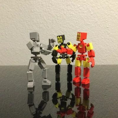 Mô hình in 3D Iron Man phong cách Mini 13 độc đáo