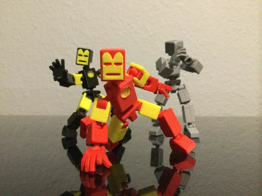 Mô hình in 3D Iron Man phong cách Mini 13 độc đáo - Image 6