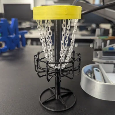 Giỏ Disc Golf Mini (Mô hình để bàn)