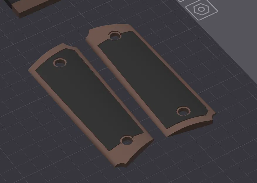 Ốp tay cầm 1911 tùy chỉnh - Mẫu ốp in 3D độc đáo - Image 2