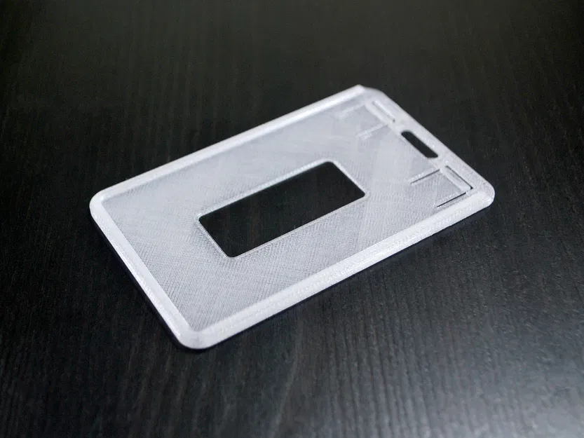 Khung đeo thẻ nhân viên (ID Card Holder) siêu nhẹ, dễ tháo lắp - Image 1