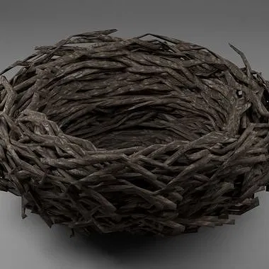 Mô hình ổ chim (nest) trang trí decor đẹp mắt bằng in 3D