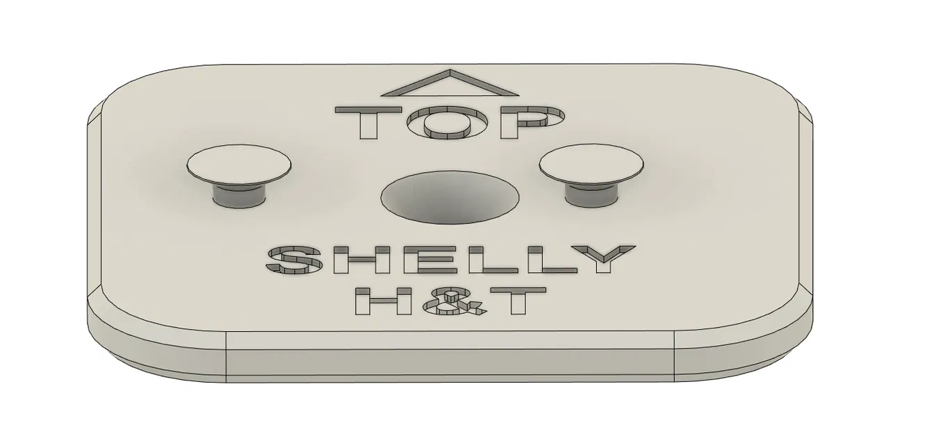 Giá treo tường cho cảm biến Shelly Plus H&T - Thiết kế căn giữa - Image 2