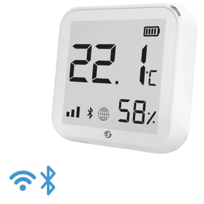 Giá treo tường cho cảm biến Shelly Plus H&T - Thiết kế căn giữa