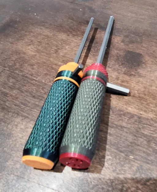 Bộ tay cầm cho lục giác Hex Key Handles in 3D tiện dụng - Image 3