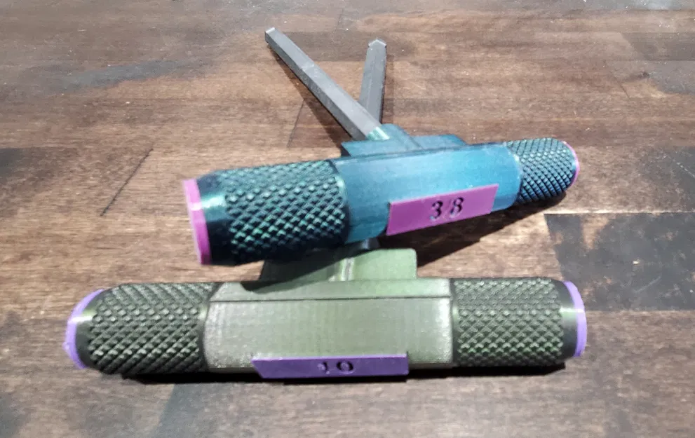 Bộ tay cầm cho lục giác Hex Key Handles in 3D tiện dụng - Image 5