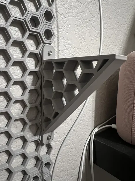 Ke đỡ kệ treo cho hệ thống Honeycomb Storage Wall tiện lợi - Image 3