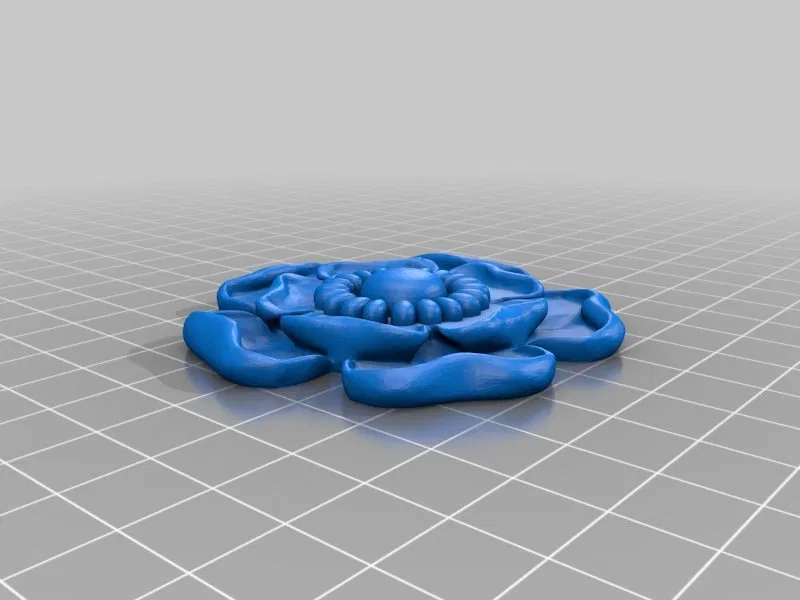 Mẫu in thử nghiệm và Mặt dây chuyền Hoa hồng Tudor - Image 5