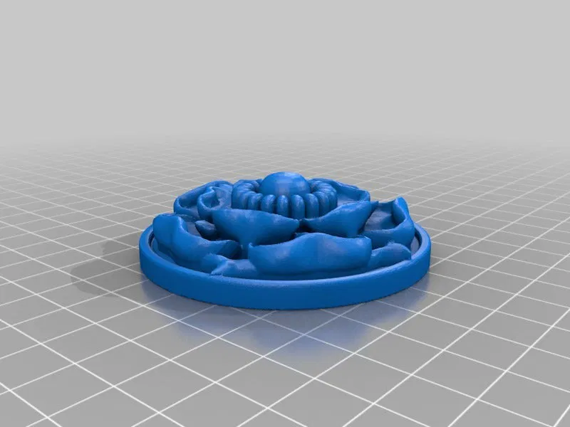 Mẫu in thử nghiệm và Mặt dây chuyền Hoa hồng Tudor - Image 7