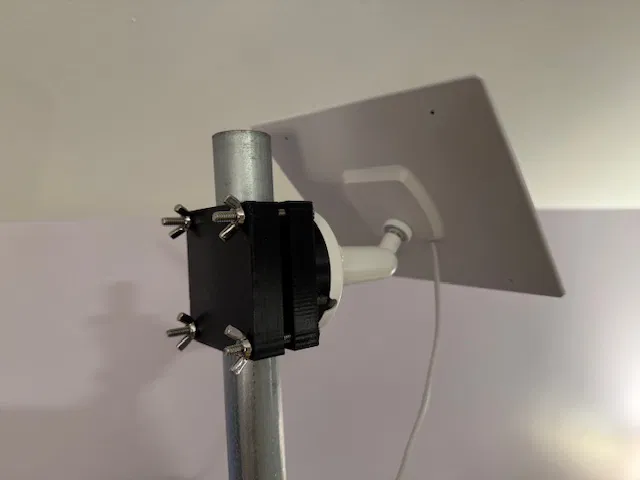 Bộ giá đỡ pin năng lượng mặt trời 5V USB-C cho ống, cây và cột - Image 3