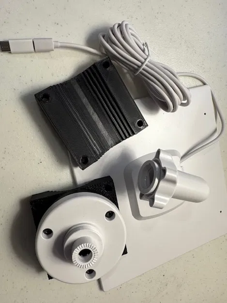 Bộ giá đỡ pin năng lượng mặt trời 5V USB-C cho ống, cây và cột - Image 5