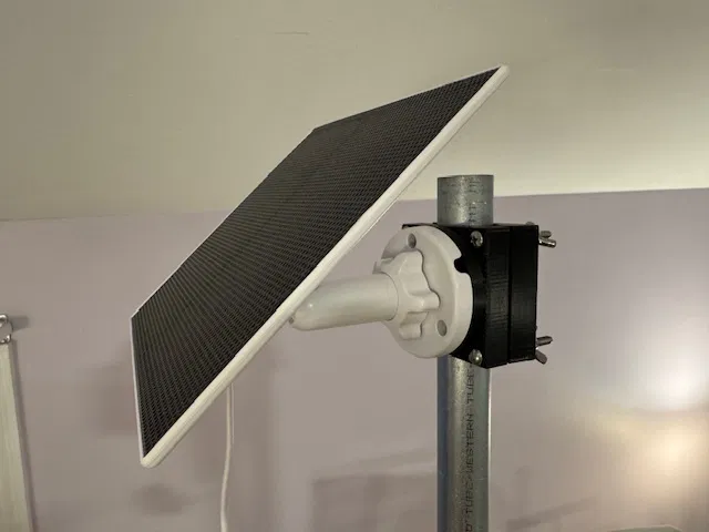 Bộ giá đỡ pin năng lượng mặt trời 5V USB-C cho ống, cây và cột - Image 11