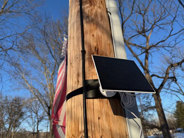 Bộ giá đỡ pin năng lượng mặt trời 5V USB-C cho ống, cây và cột - Image 22