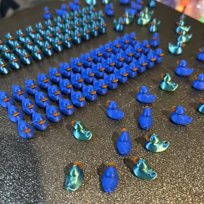 Army of Mini Ducks: Mô hình vịt con siêu nhỏ đáng yêu cho máy in 3D