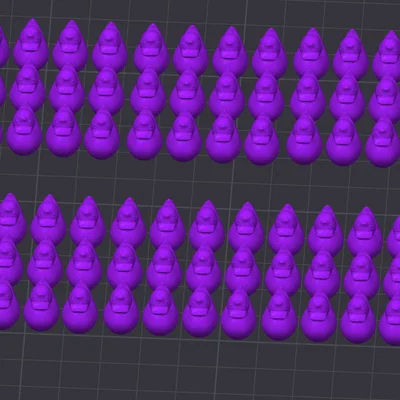 Army of Mini Ducks: Mô hình vịt con siêu nhỏ đáng yêu cho máy in 3D