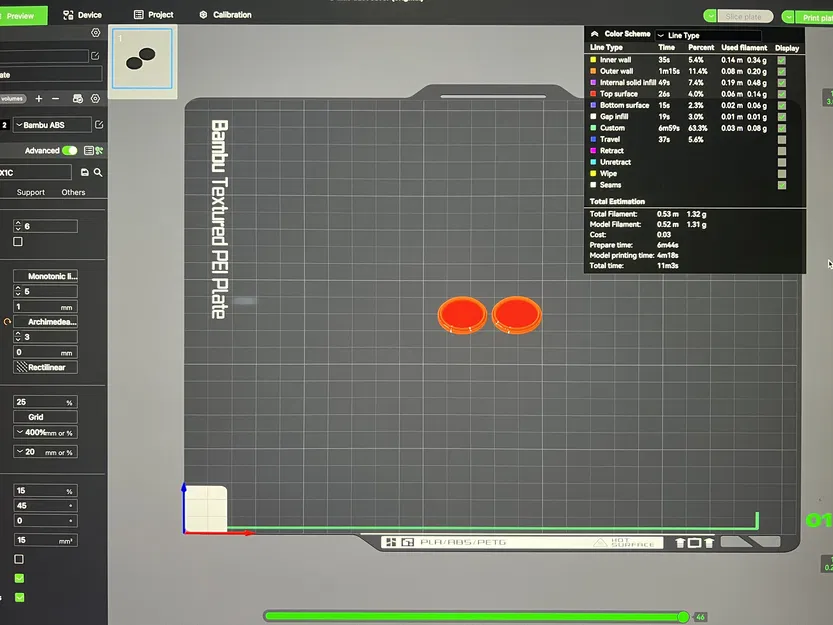 Nắp che bụi vòng bi trục Z cho P1P/P1S - Image 3
