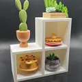Kệ trưng bày mô hình mini (Miniverse Shelf) - In 3D tiện lợi - Thumbnail 1