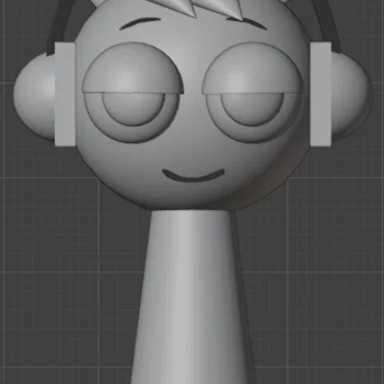 Mô hình Oren Sprunki 3D - Đồ trang trí cá tính cho người yêu game