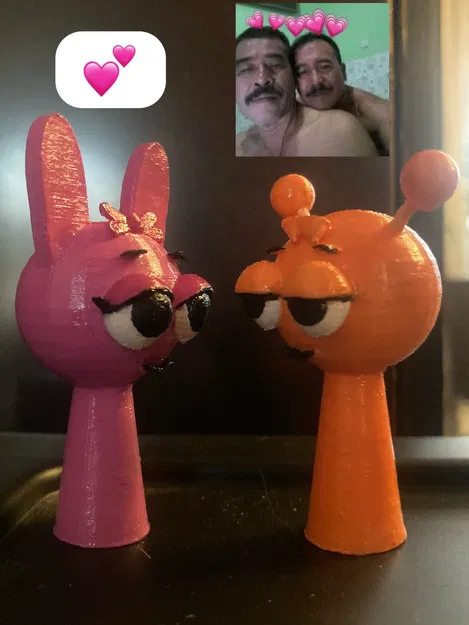 Mô hình Oren Sprunki 3D - Đồ trang trí cá tính cho người yêu game - Image 3