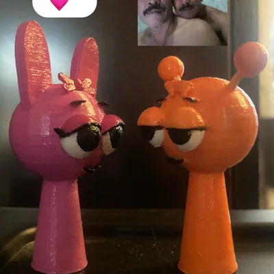 Mô hình Oren Sprunki 3D - Đồ trang trí cá tính cho người yêu game