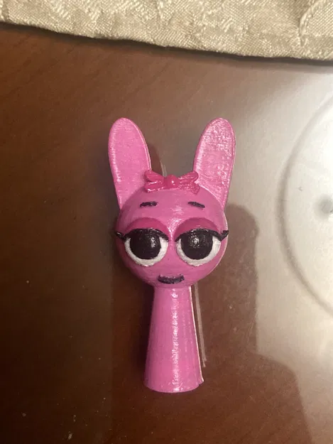 Mô hình 3D Pinki Sprunki - Thiết kế nhân vật dễ thương - Image 3