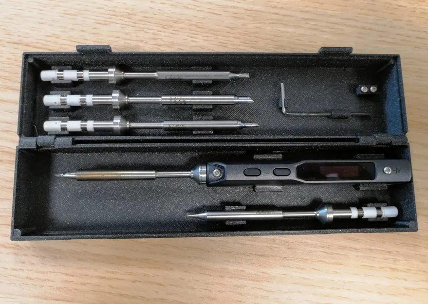 Hộp đựng mỏ hàn TS100 - Thiết kế tiện lợi cho kỹ sư và thợ điện tử - Image 1