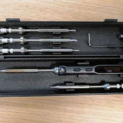 Hộp đựng mỏ hàn TS100 - Thiết kế tiện lợi cho kỹ sư và thợ điện tử