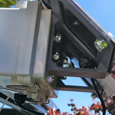 Bộ giá đỡ tấm pin năng lượng mặt trời 45 độ cho Meshtastic